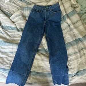 Stylish Blue Women's Straight Jeans